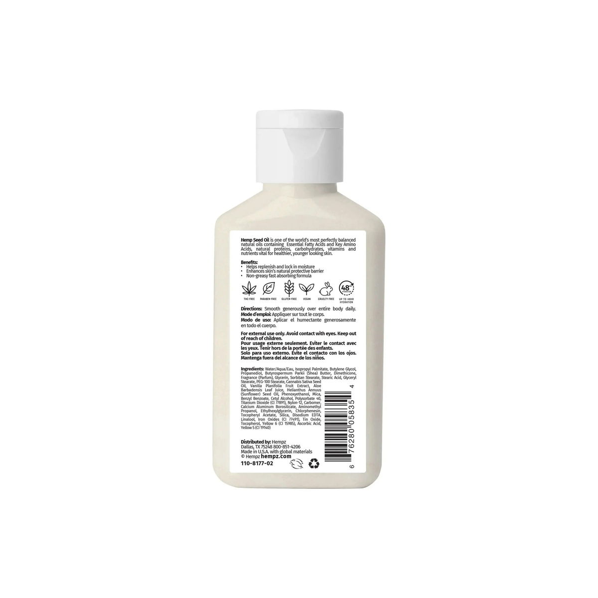 Hempz - Spun Sugar Herbal Body Moisturizer