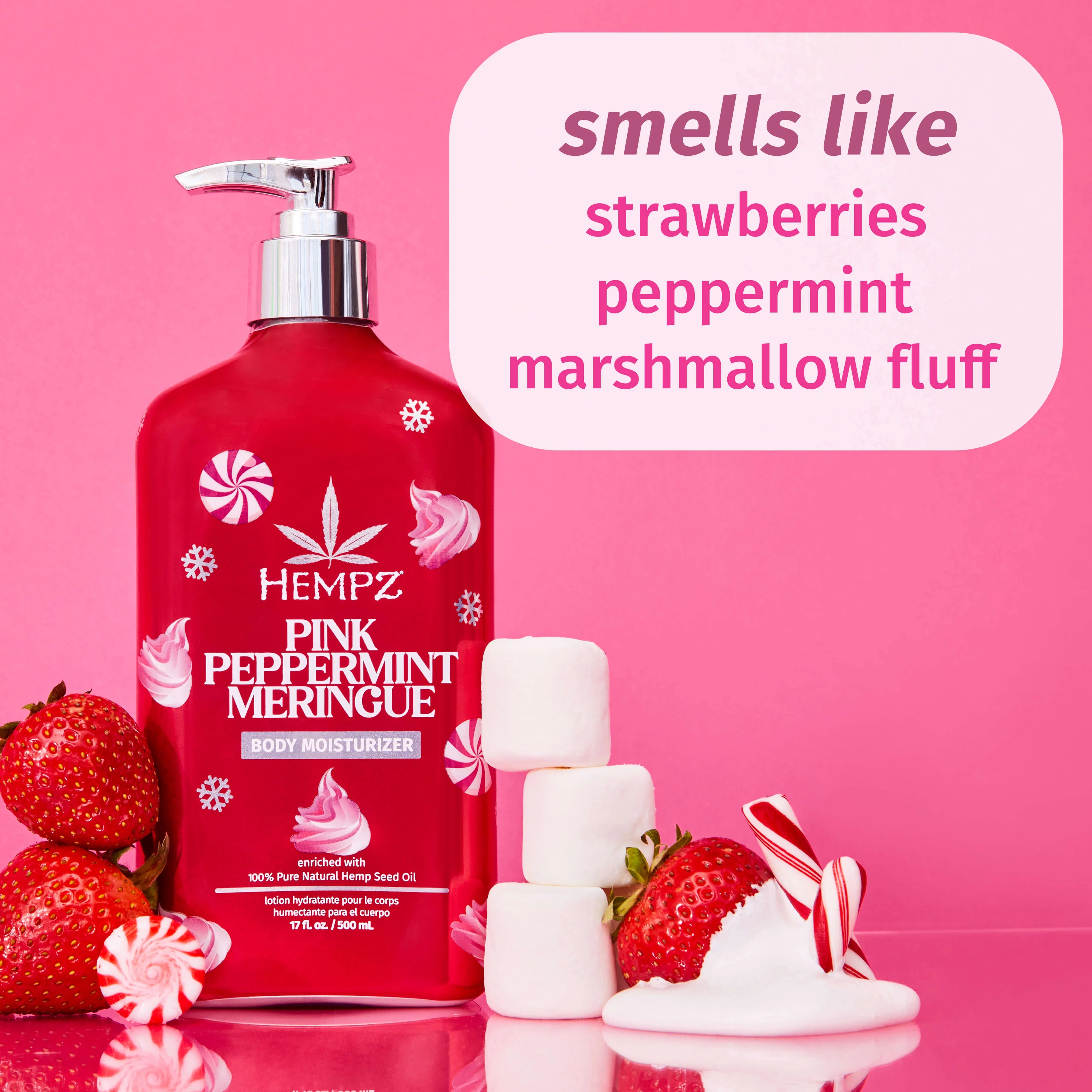 Hempz - Pink Peppermint Meringue Body Moisturizer