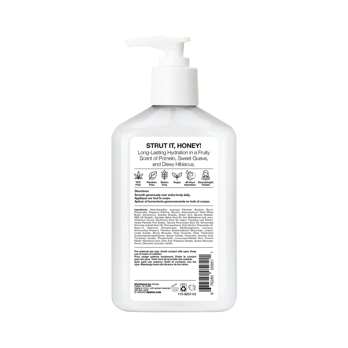 Hempz - Flamingo Spritz Body Moisturizer 8.5oz