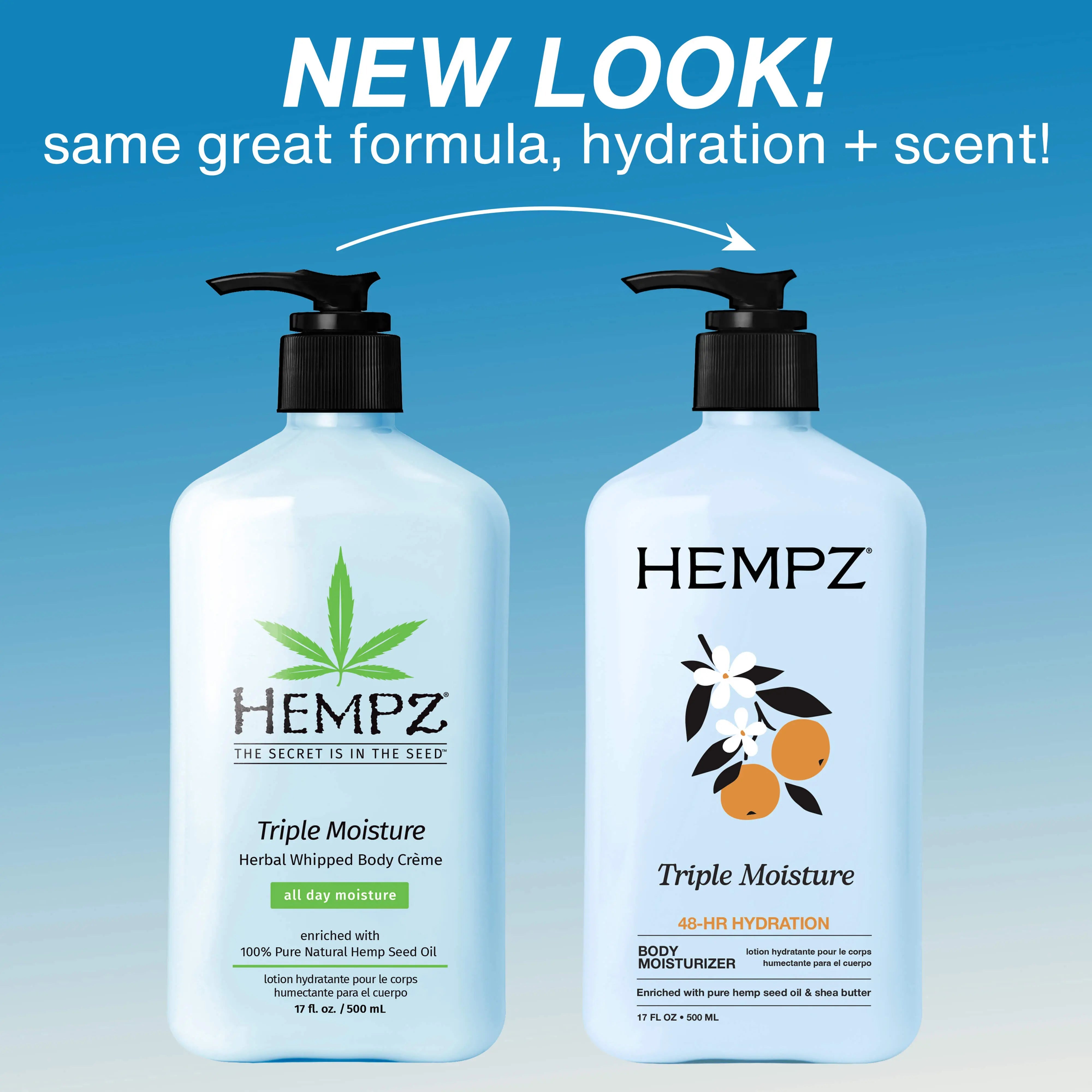 Hempz - Triple Moisture Herbal Whipped Body Crème
