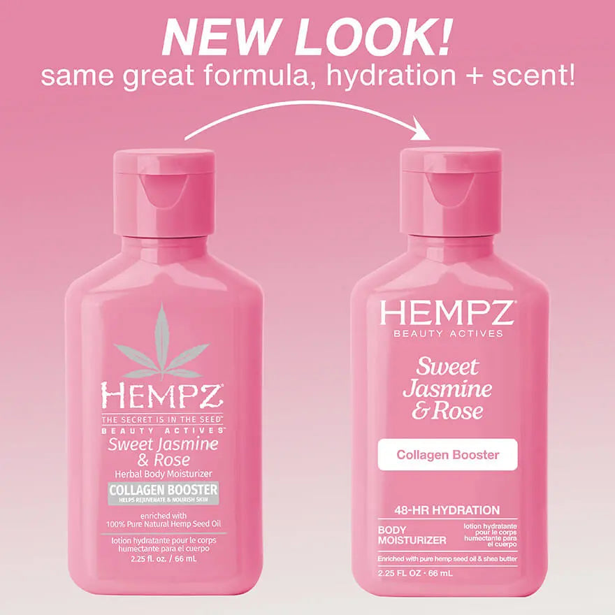 Hempz - Beauty Actives Sweet Jasmine & Rose Moisturizing Body Lotion with Collagen Booster
