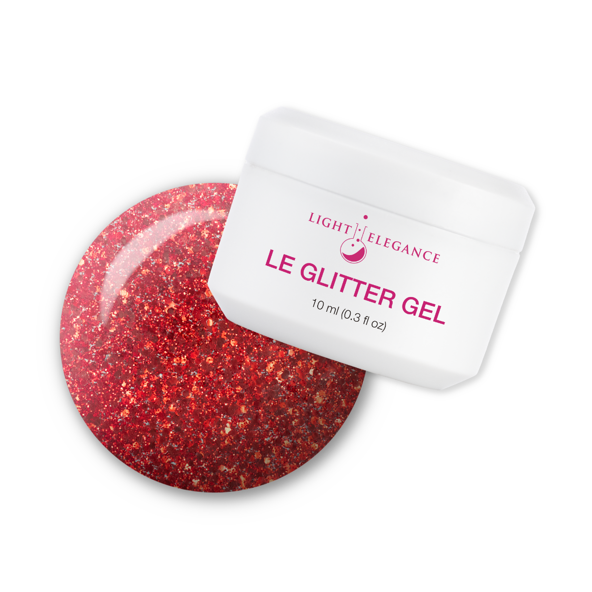 Light Elegance Glitter Gel - Little Red Sled