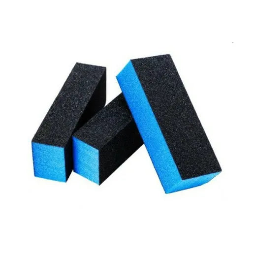 Silk B - Nail Buffer Block Blue 100/120 Grit 5pk