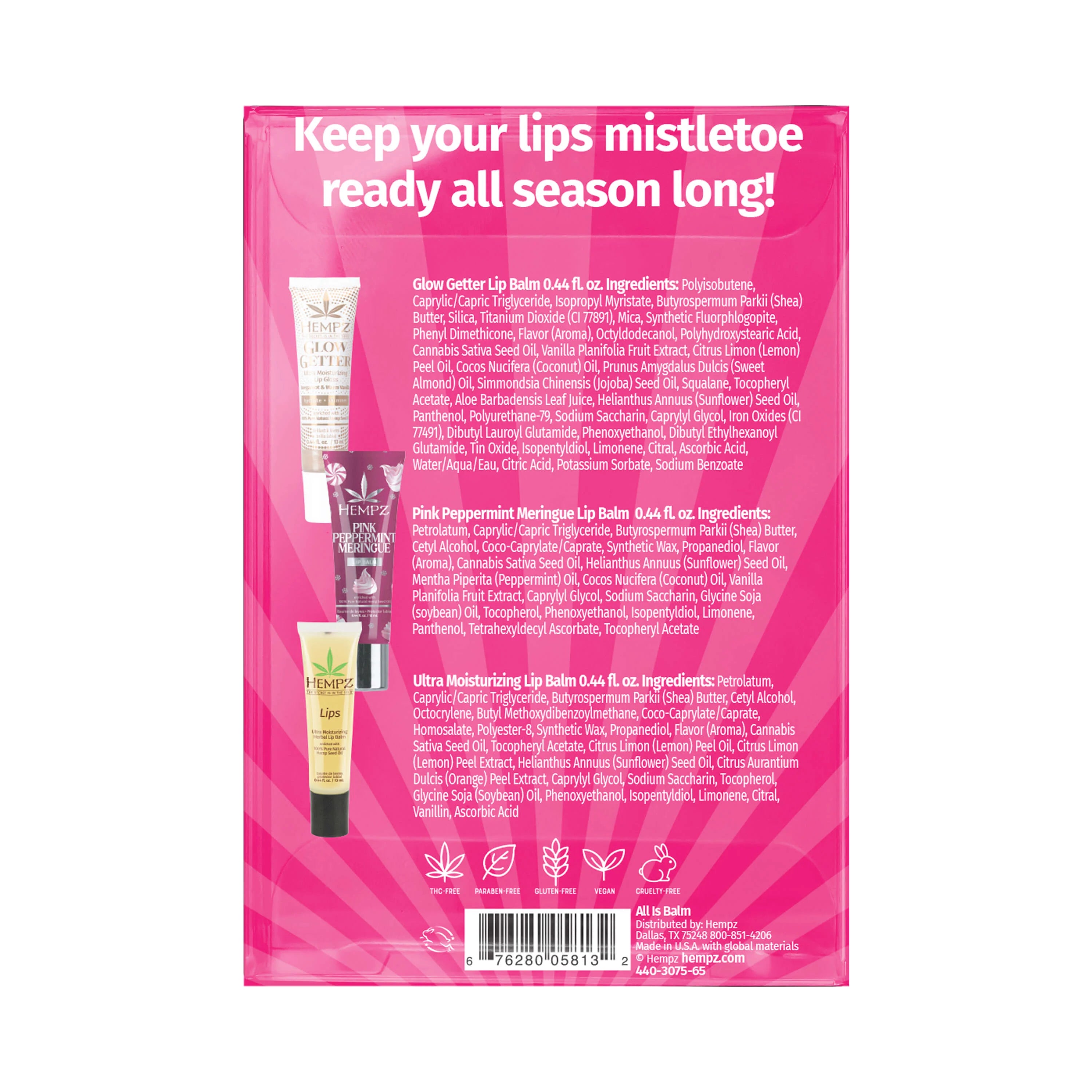 Hempz - All is Balm Moisturizing Lip Balm Gift Set