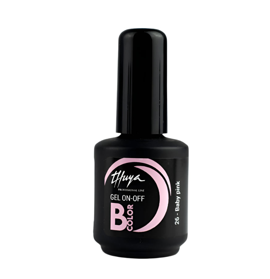 Thuya Nail Gel Polish - On-Off B-Color - Flower Power Collection