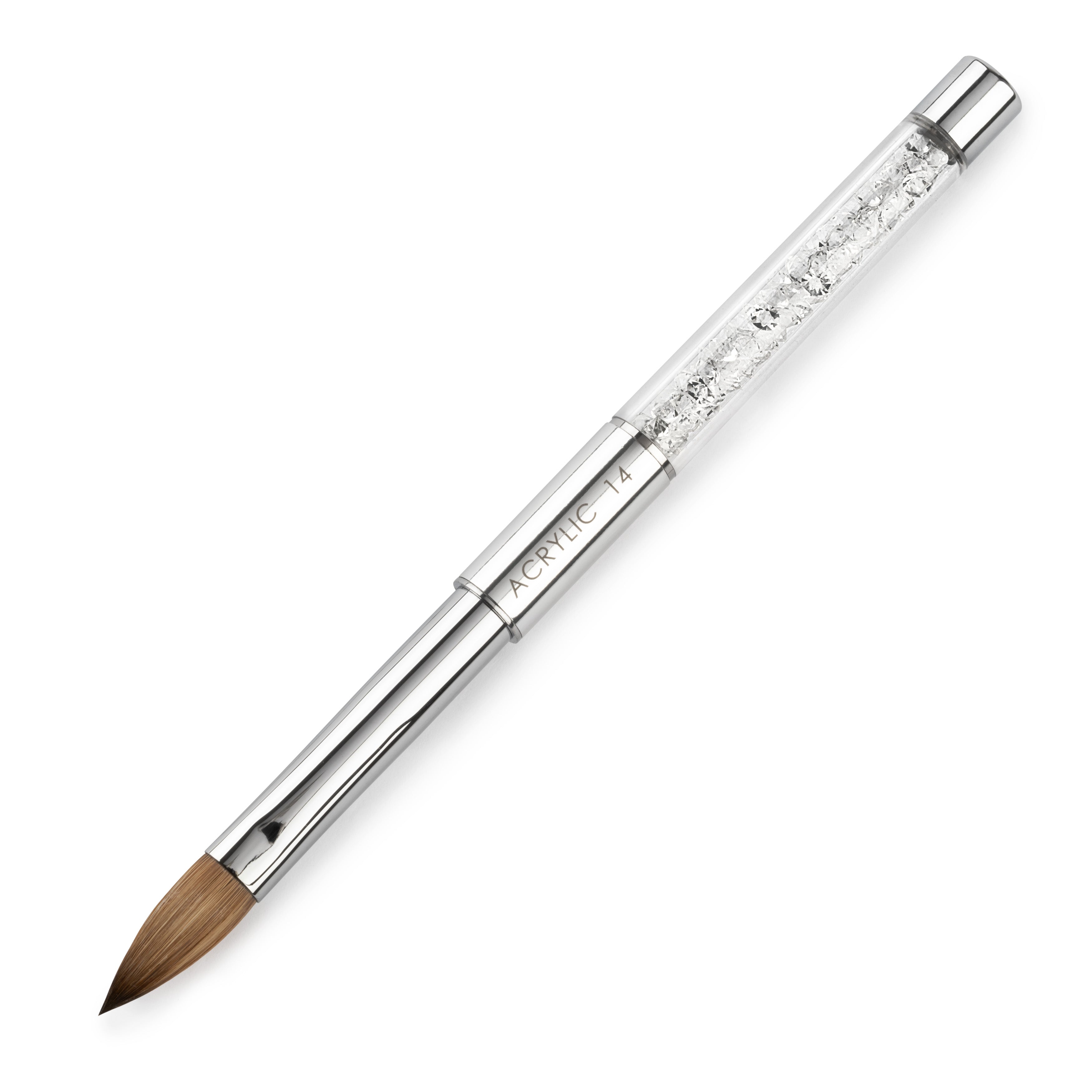 Ugly Duckling Brush - Natural Hair Acrylic #14 Chrome