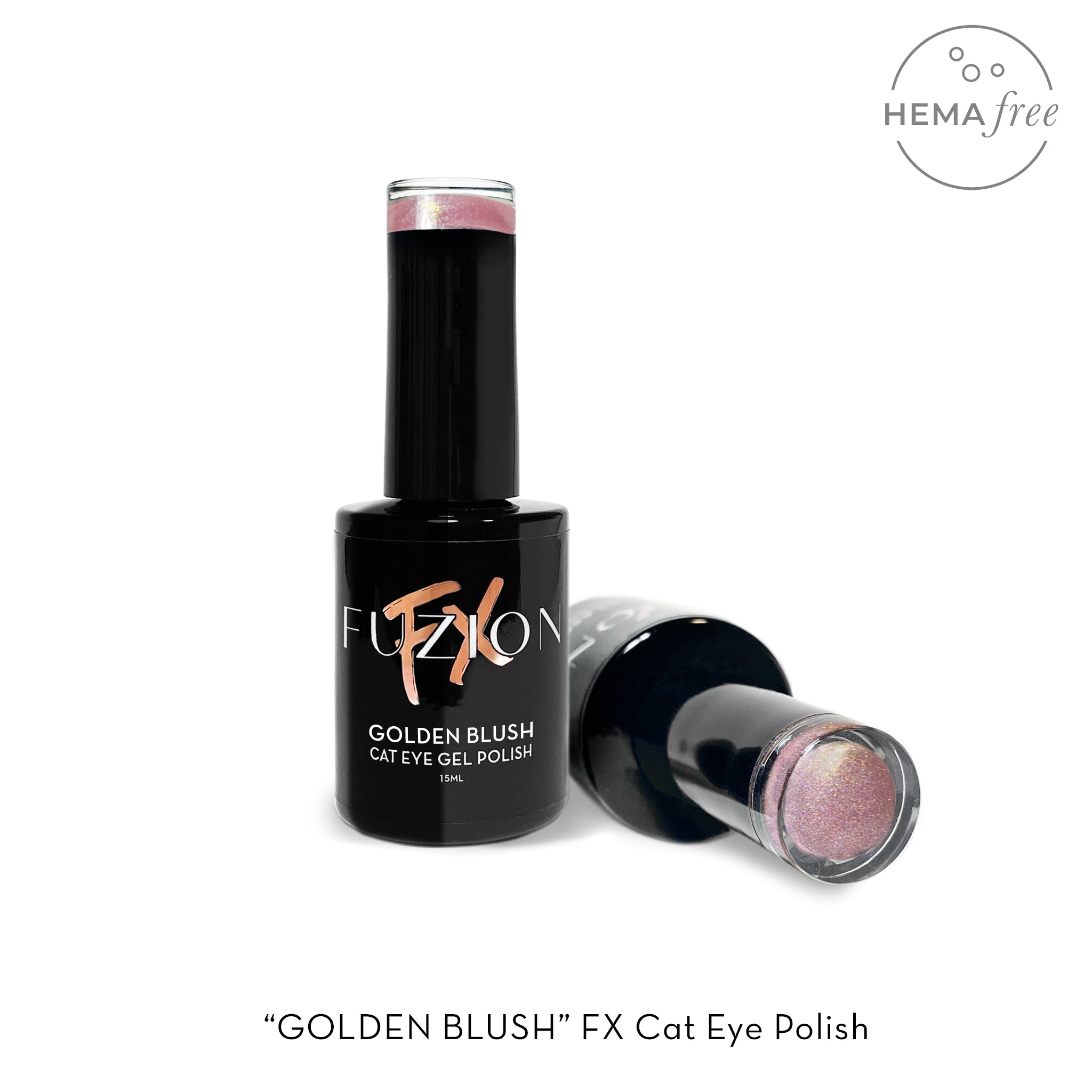 Fuzion FX - Gel Polish | Cat Eye | Golden Blush | Fuzion FX 15ml