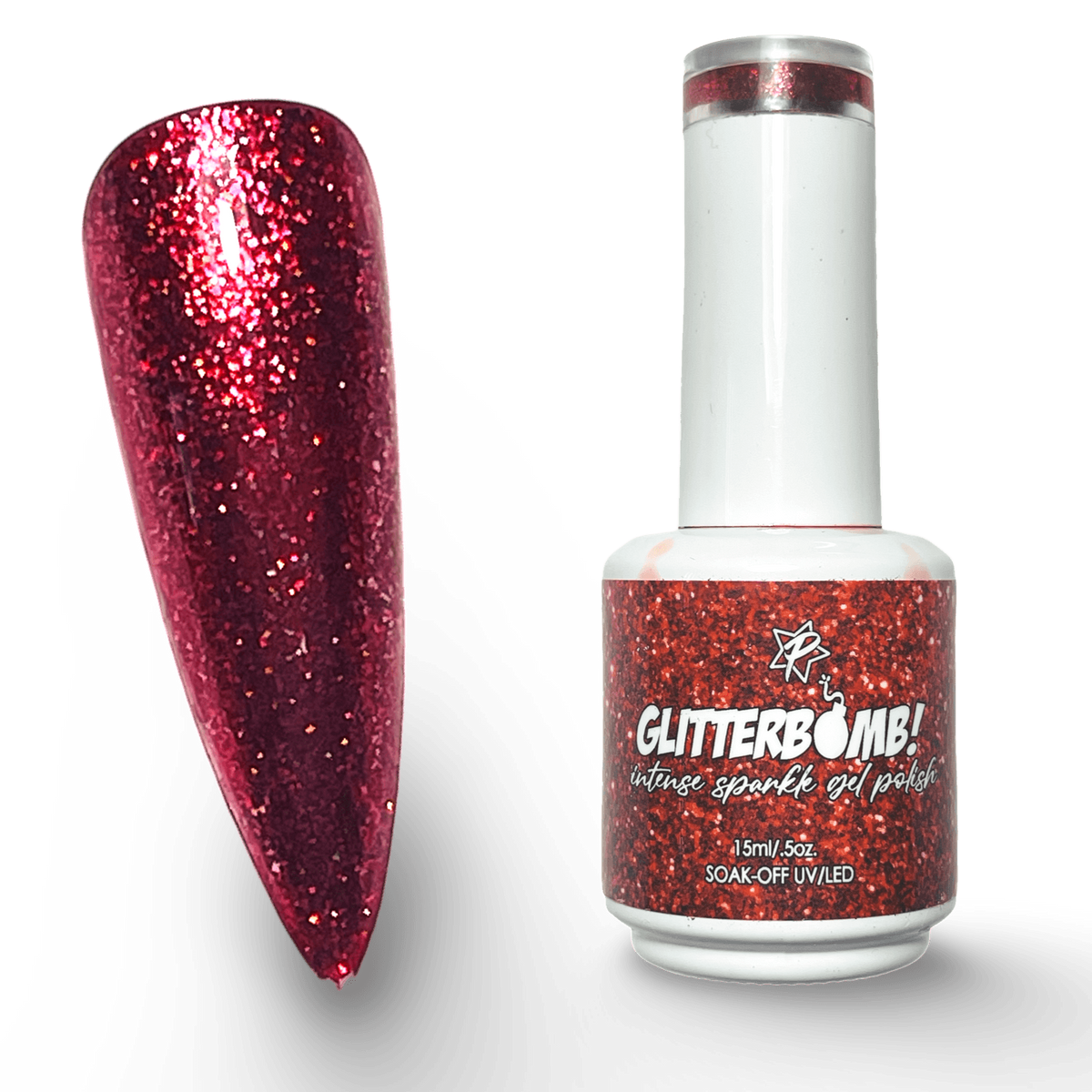 Profiles - Glitter Bomb - True Red