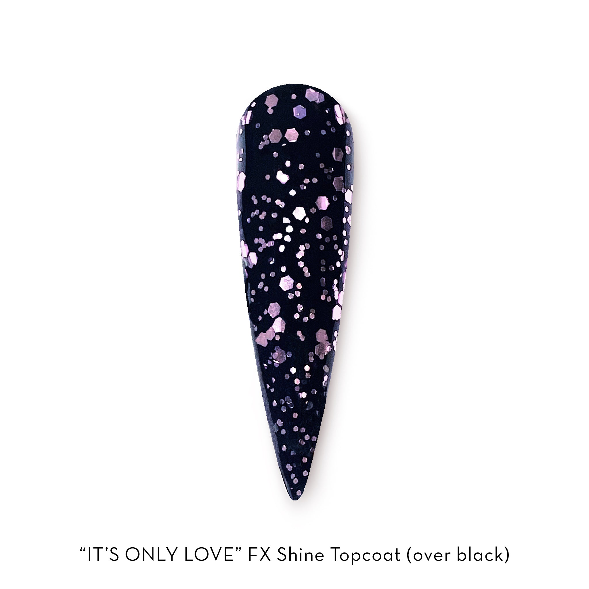 Fuzion FX Top Coat - It's Only Love - Creata Beauty - Professional Beauty Products