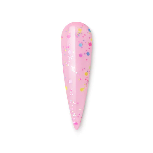 Fuzion FX Confetti Topcoat - Jelly Bean - Creata Beauty - Professional Beauty Products