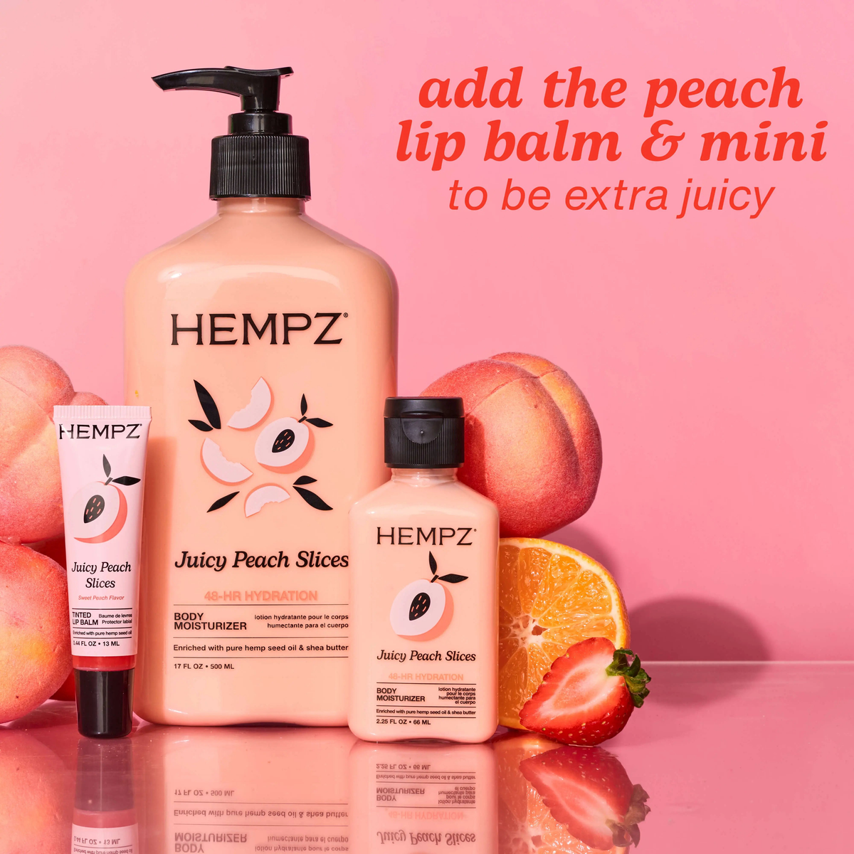 Hempz - Juicy Peach Slices Body Moisturizer