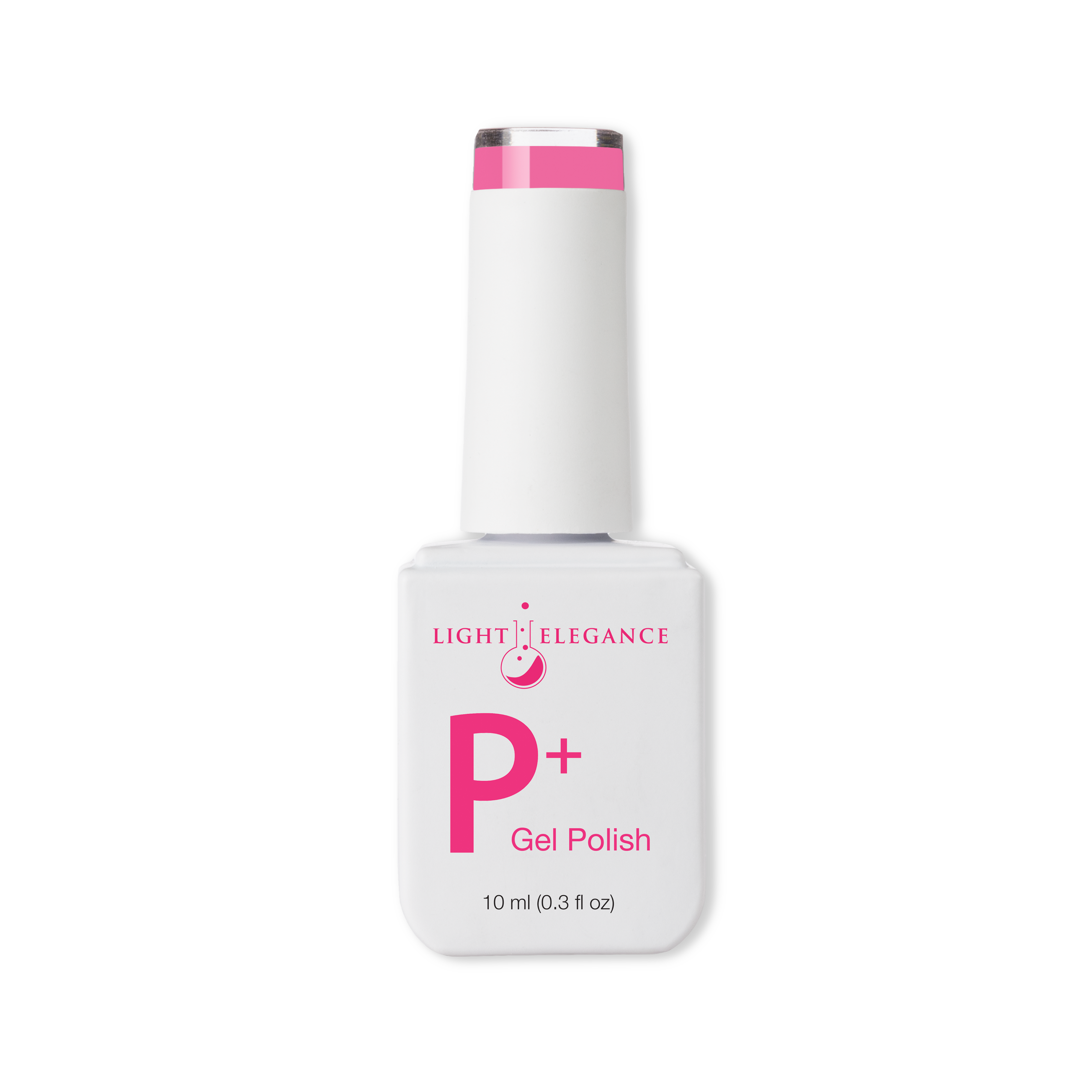 Light Elegance P+ Jellies Color Gel Polish - Hot Pink Jelly