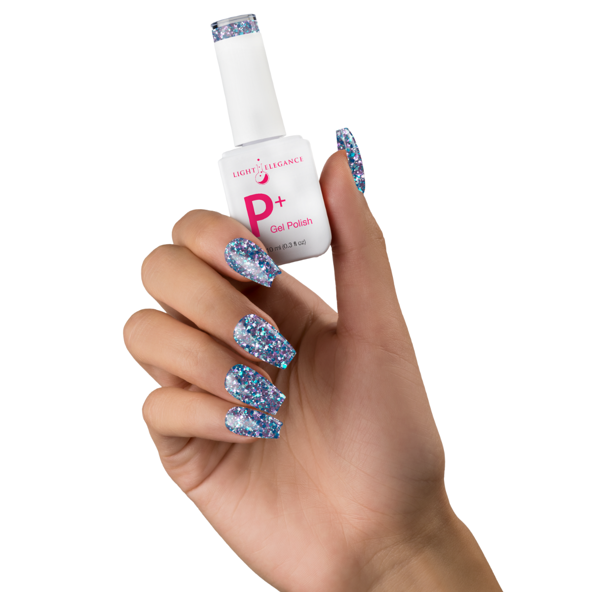 Light Elegance P+ Glitter Gel Polish Collection - 2024 Fall - The Moody