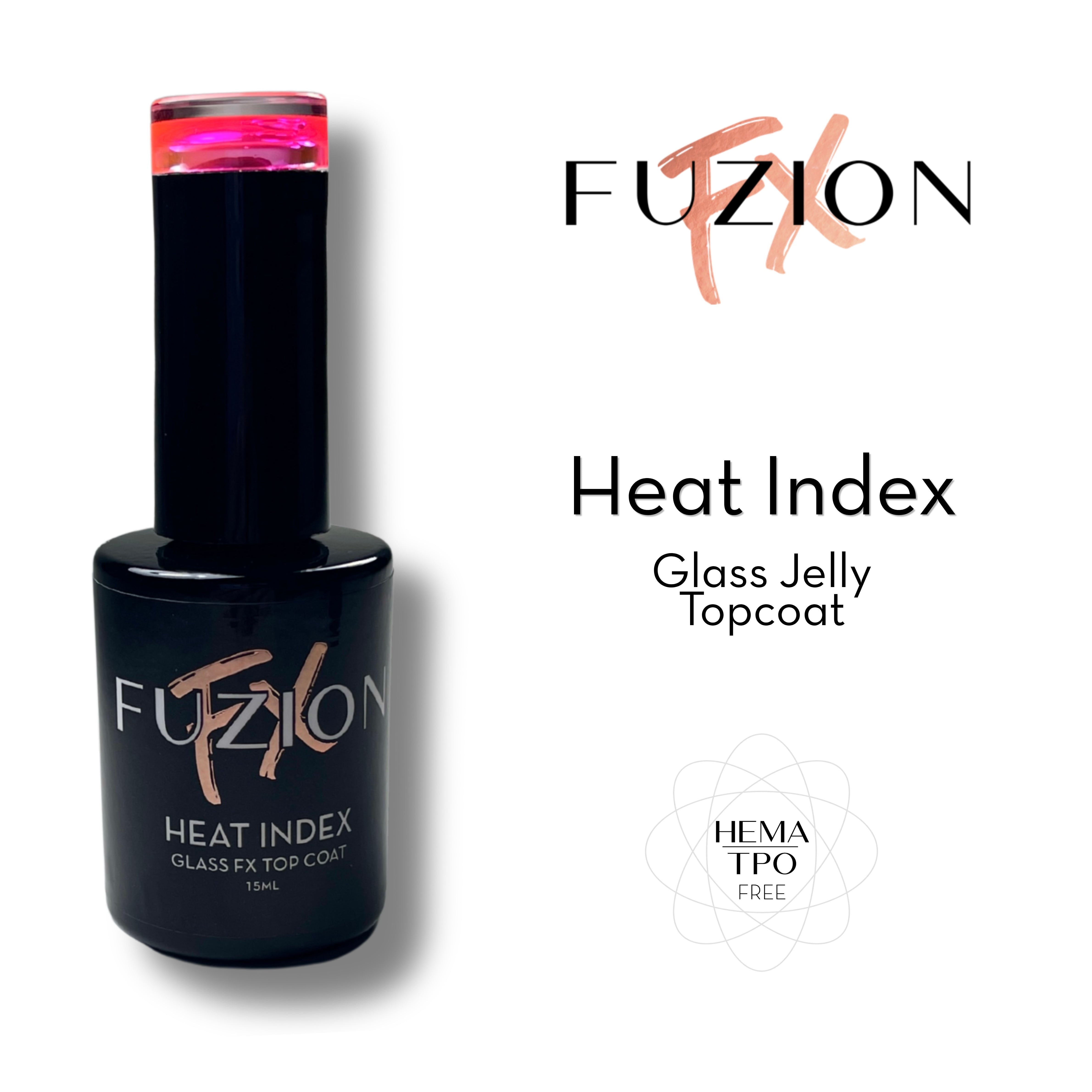 Fuzion FX - Gel Polish Collection | Glass Gel | 3 x 15ml