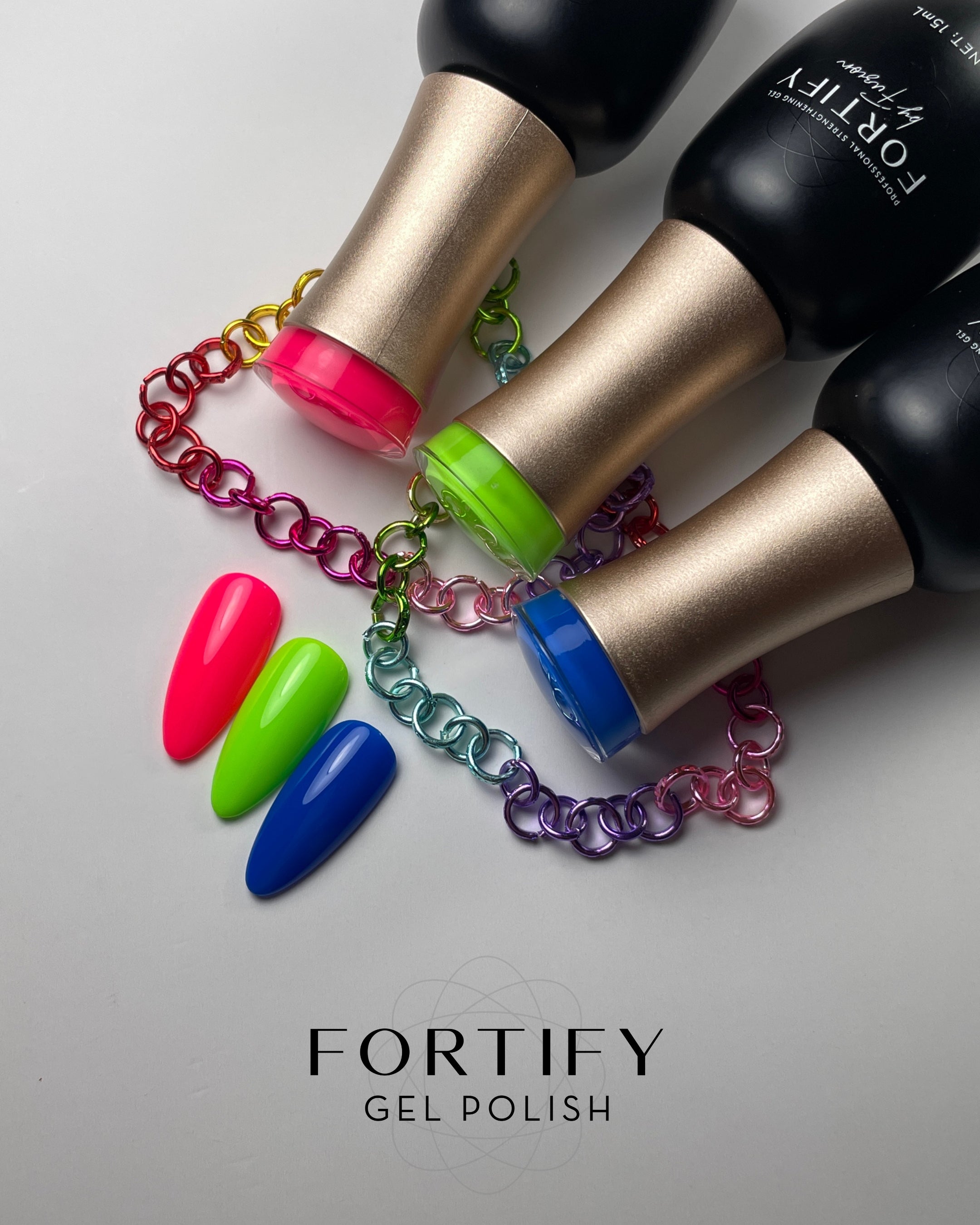Fuzion Fortify - HEMA Free - Polish Collection 132-134 - Volume Up Summer