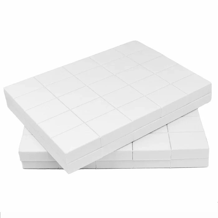Silk B - Mini Nail Buffer White 50pk