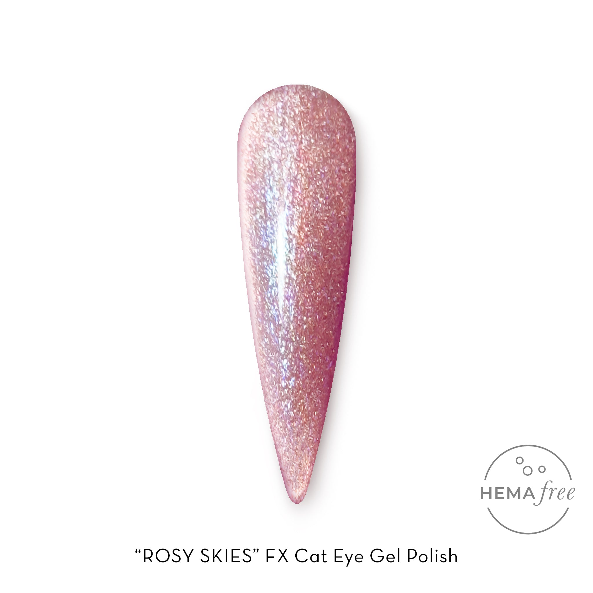 Fuzion FX - Gel Polish | Cat Eye | Rosy Skies | Fuzion FX 15ml