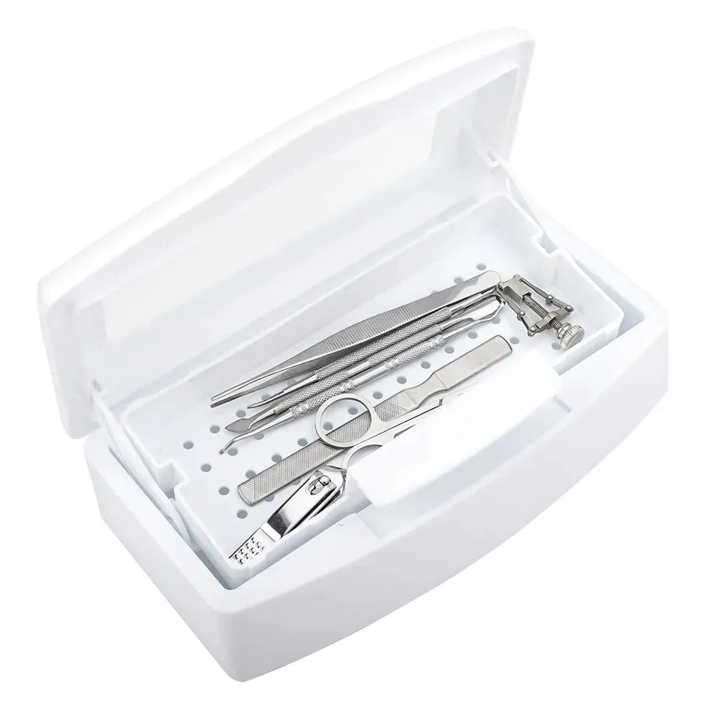 Silk B - Beauty Implement Sterilizing White Tray