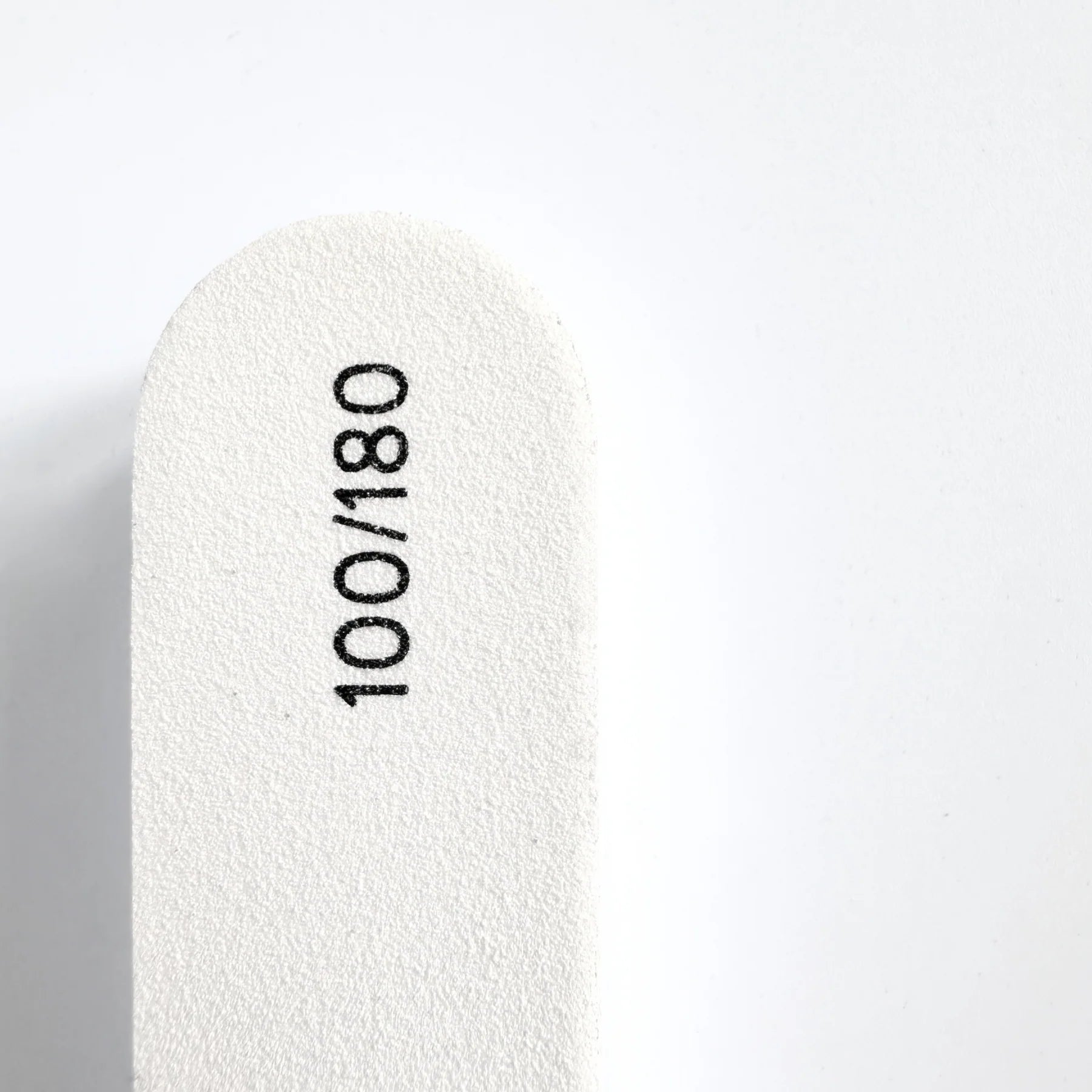 En Vogue White Sponge File - 100/180 - Singles