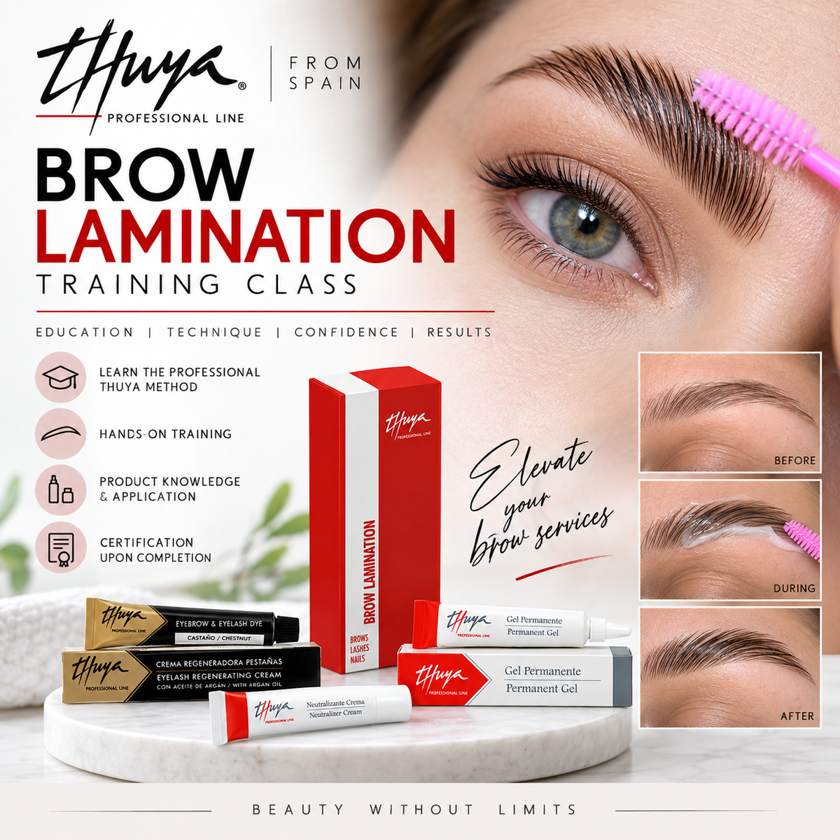 Thuya Professional Brow Lamination Training