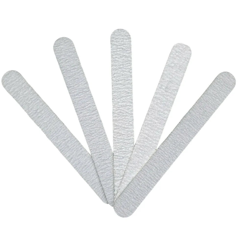 Silk B - Zebra Straight Nail Files 180/180 Grit