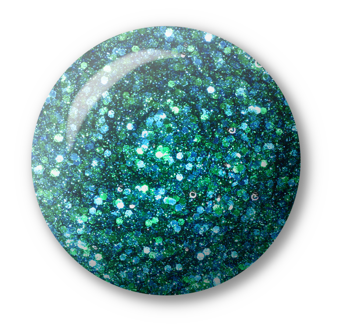 Light Elegance Glitter Gel - Gaudy but Gorgeous :: New Packaging - Creata Beauty - Professional Beauty Products