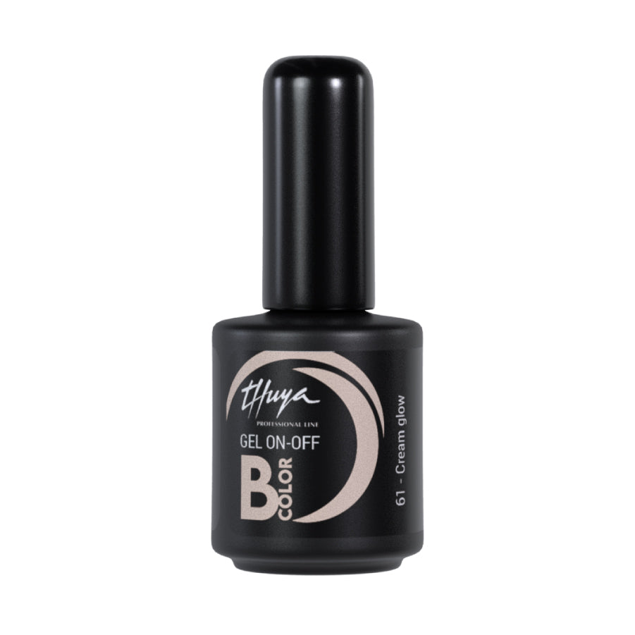 Thuya Nail Gel Polish - On-Off B-Color - #61 Cream Glow