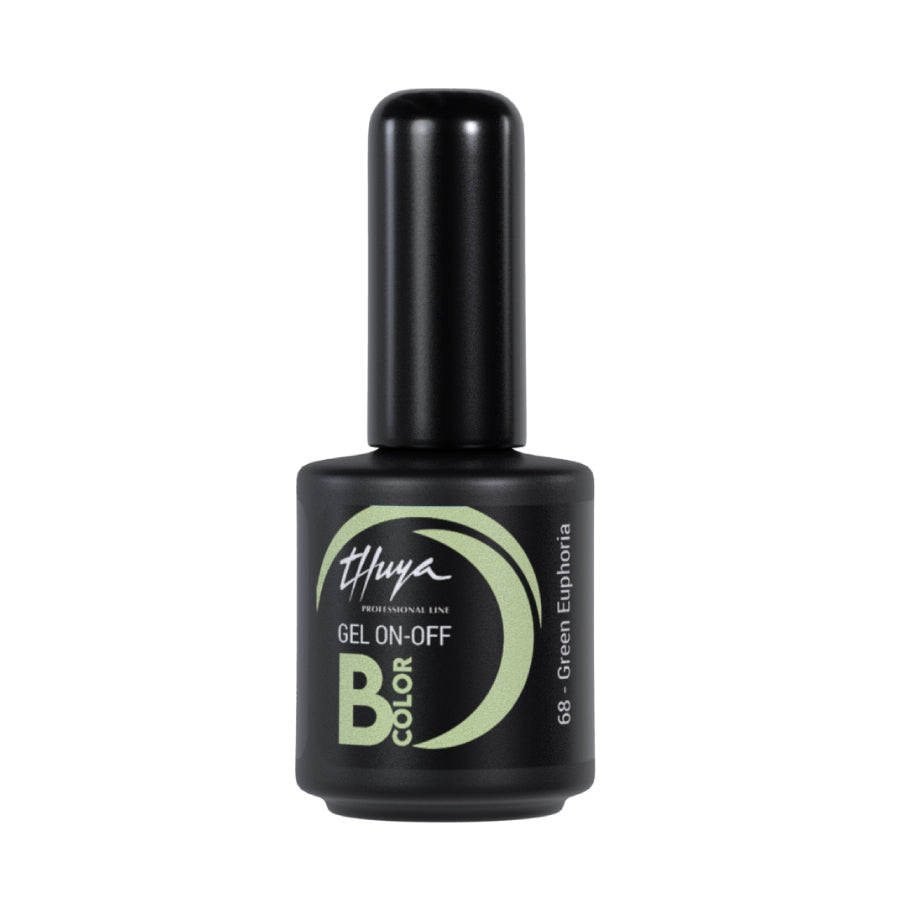 Thuya Nail Gel Polish - On-Off B-Color - #68 Green Euphoria Glow