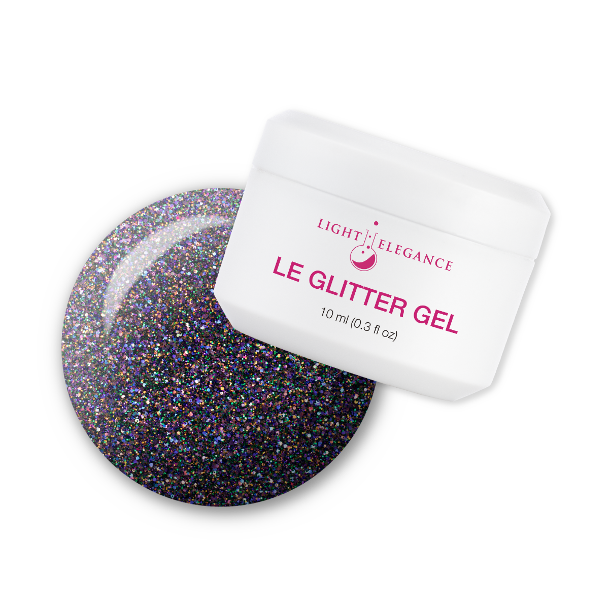 Light Elegance Glitter Gel - Filthy Witch