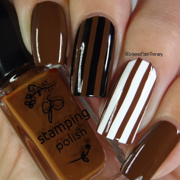 Clear Jelly Stamper Polish - CJS031 You Had Me At Chocolate - Creata Beauty - Professional Beauty Products