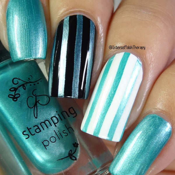 Clear Jelly Stamper Polish - CJS037 Caribbean Dream - Creata Beauty - Professional Beauty Products