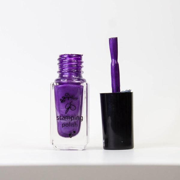 Clear Jelly Stamper Polish - CJS048 Sparkling Grape - Creata Beauty - Professional Beauty Products