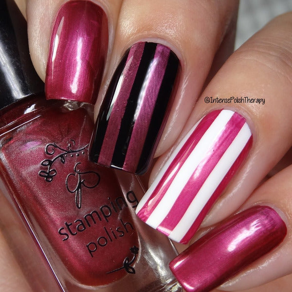 Clear Jelly Stamper Polish - CJS055 Pomegranate Pop - Creata Beauty - Professional Beauty Products