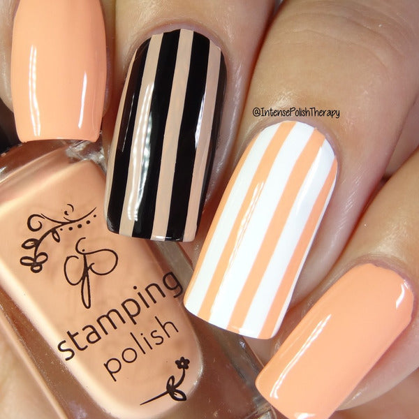 Clear Jelly Stamper Polish - CJS065 Bambina Peach - Creata Beauty - Professional Beauty Products