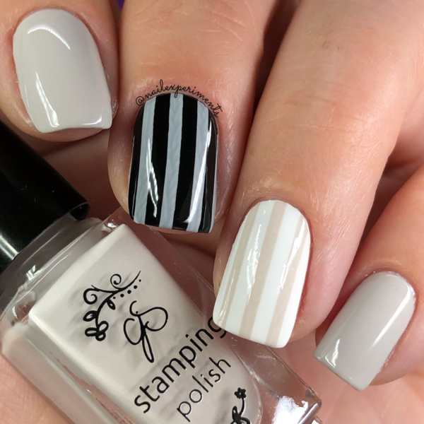 Clear Jelly Stamper Polish - CJS107 Ice Grey - Creata Beauty - Professional Beauty Products