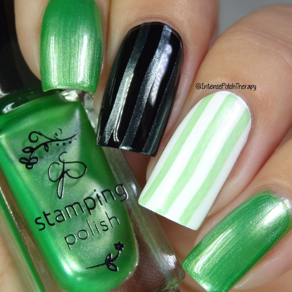 Clear Jelly Stamper Polish - CJS043 Green Means GO! - Creata Beauty - Professional Beauty Products