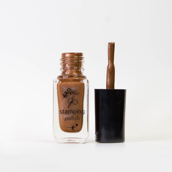 Clear Jelly Stamper Polish - CJS056 Salted Caramel - Creata Beauty - Professional Beauty Products