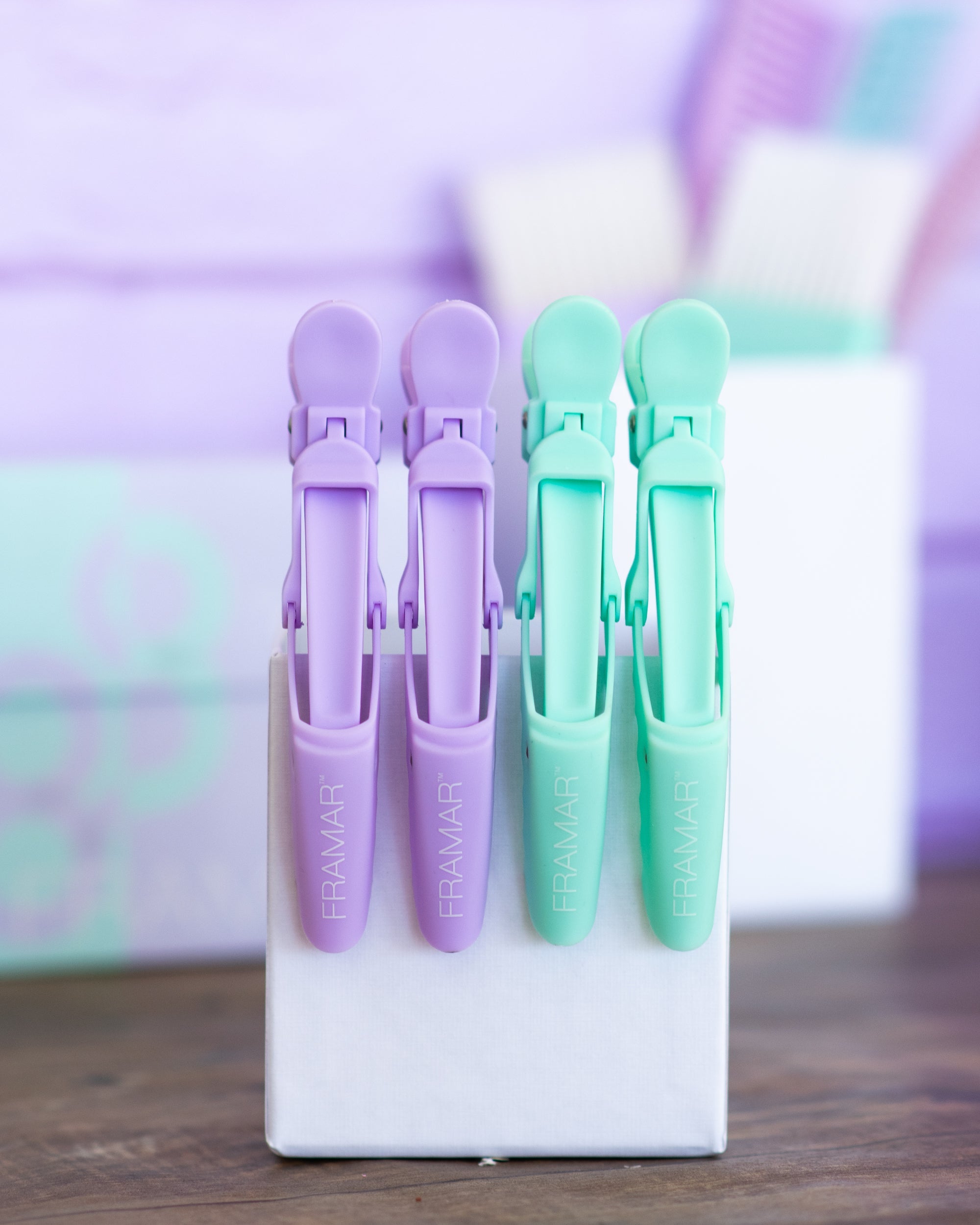 Framar Clips - Gator Grips (Pastel Me More) - Creata Beauty - Professional Beauty Products