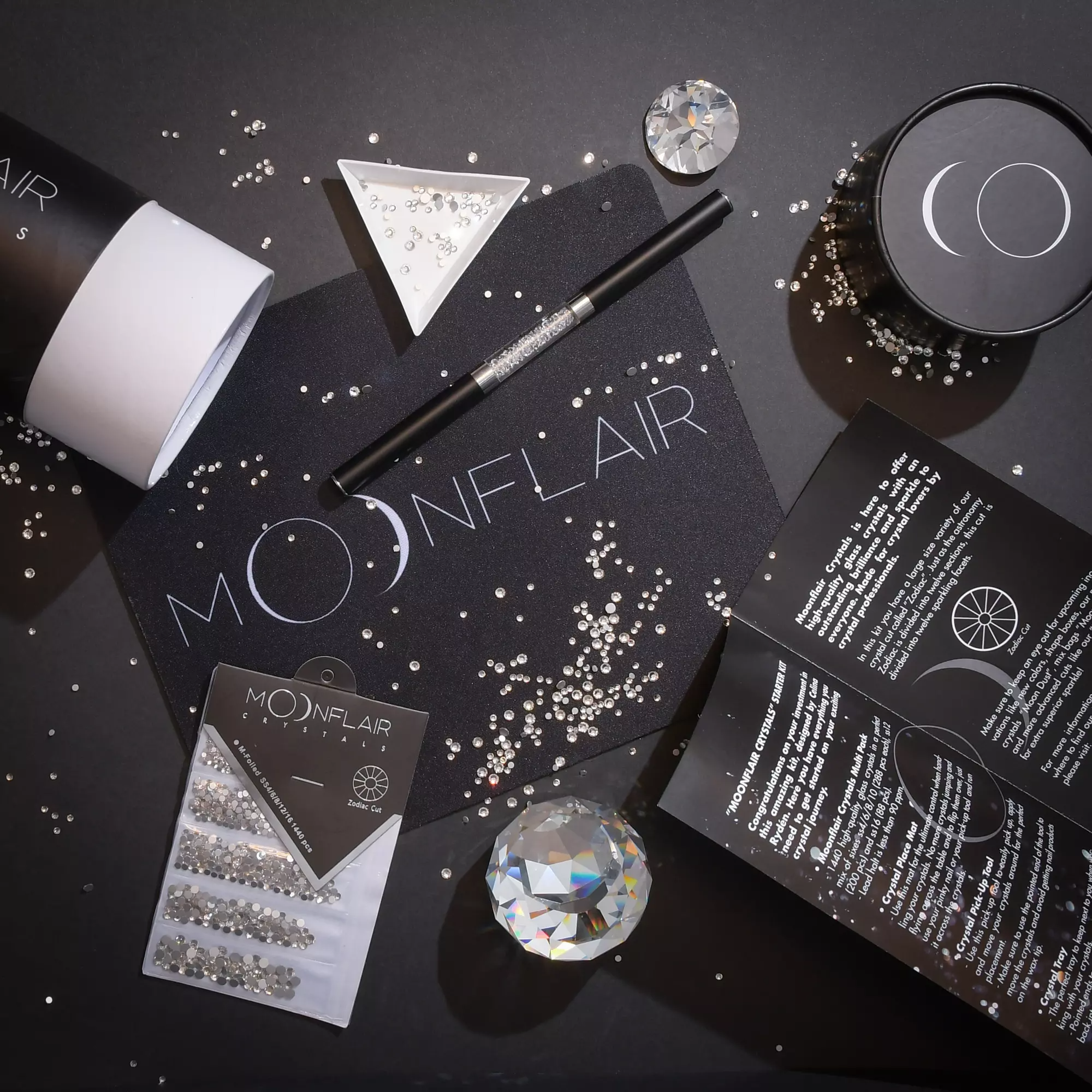 Celina Ryden's MoonFlair - Crystal Starter Kit *Signed by Celina Ryden* - Creata Beauty - Professional Beauty Products