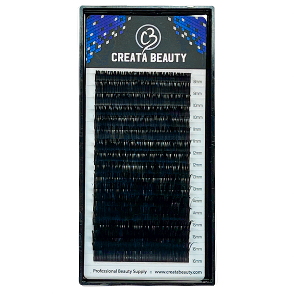 Creata Beauty Signature D-Curl Flat Mixed Tray - 0.15mm - Creata Beauty - Professional Beauty Products