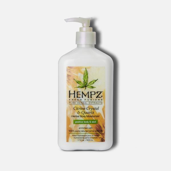 Hempz - Citrine Crystal & Quartz Herbal Body Moisturizer - Creata Beauty - Professional Beauty Products
