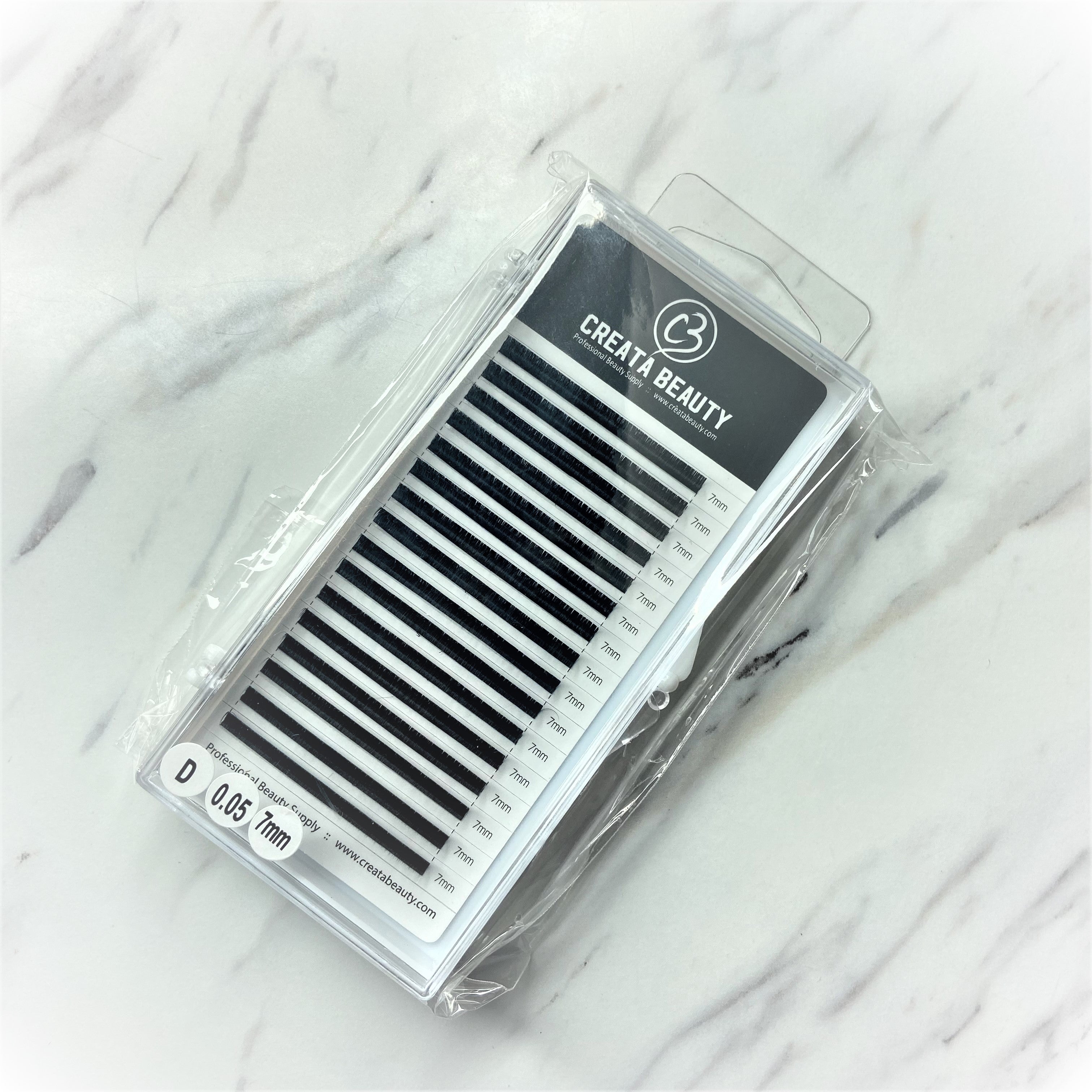 Creata Beauty Signature D-Curl Lash Tray - 0.05mm - Creata Beauty - Professional Beauty Products