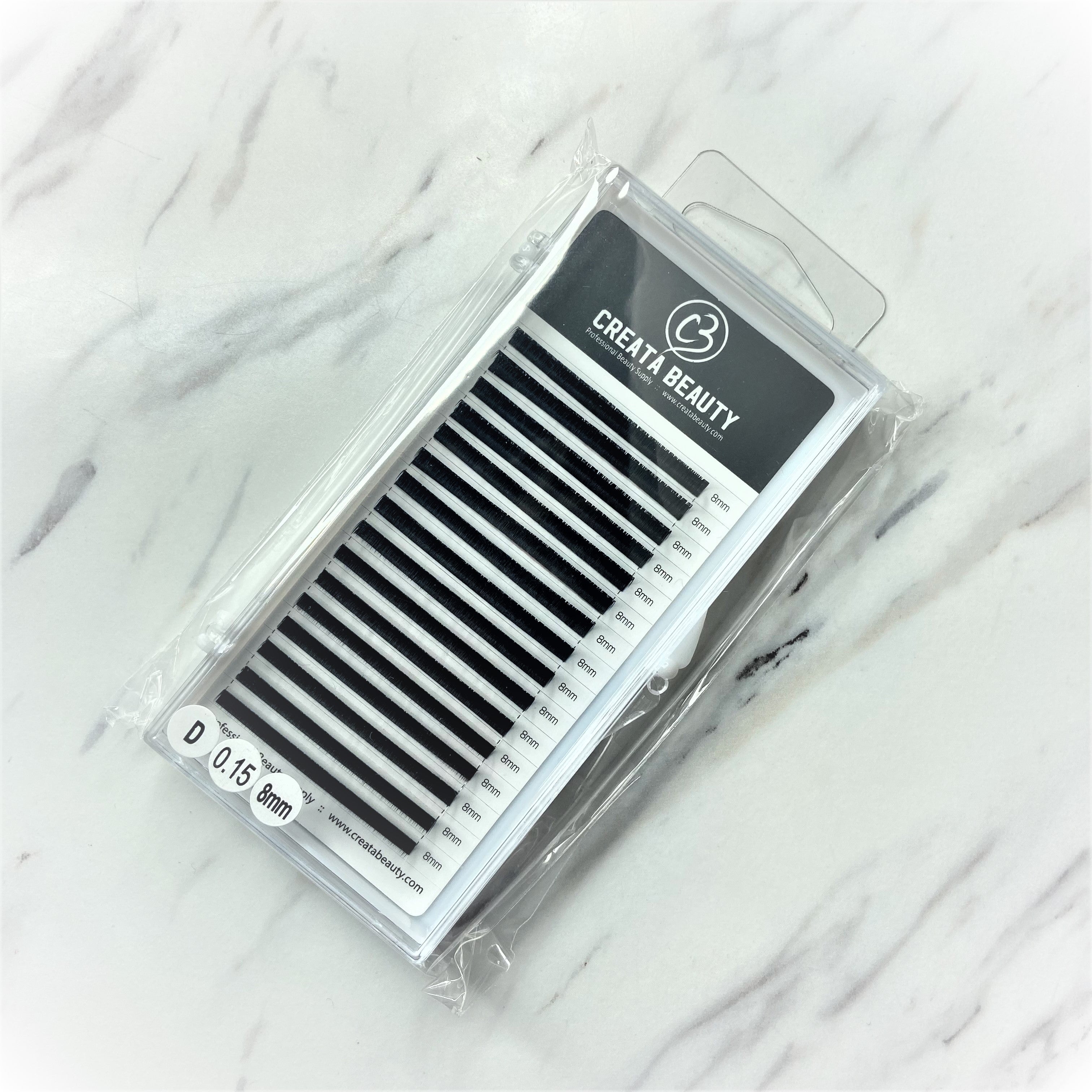 Creata Beauty Signature Classic D-Curl Lash Tray - 0.15mm - Creata Beauty - Professional Beauty Products