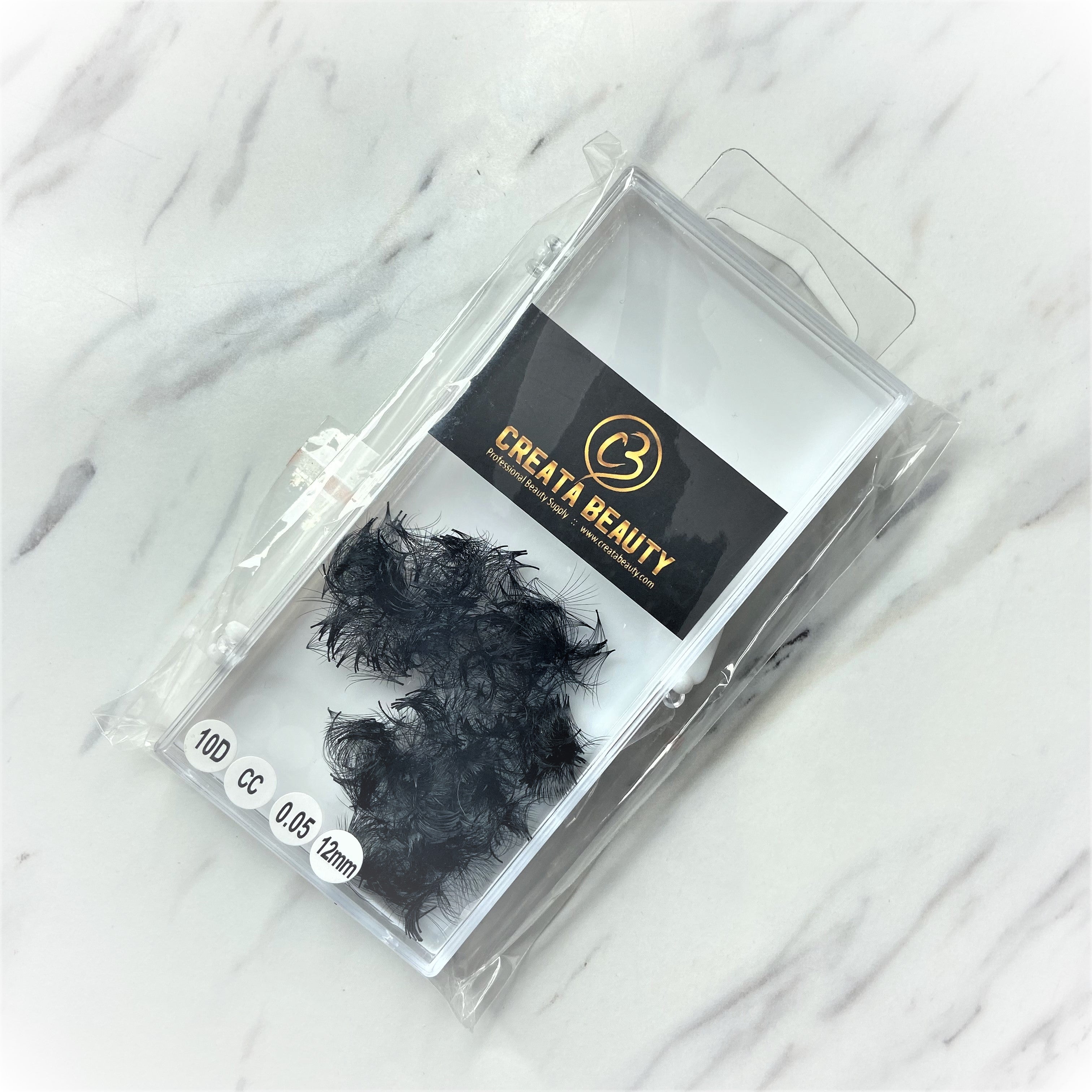 Creata Beauty Signature CC-Curl 10D Premade Fans .05mm - Creata Beauty - Professional Beauty Products