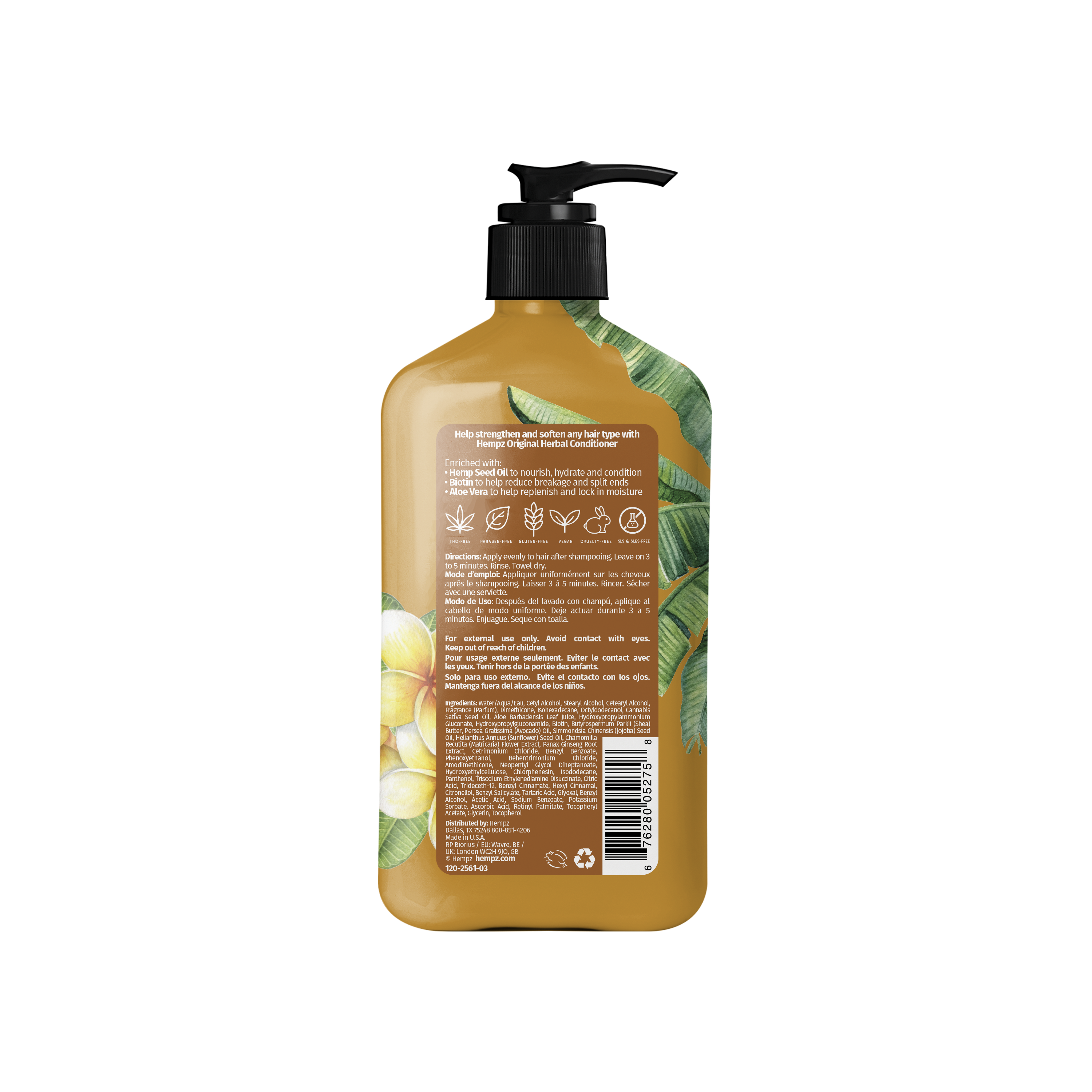 Hempz Original Floral Banana Herbal Conditioner - Creata Beauty - Professional Beauty Products