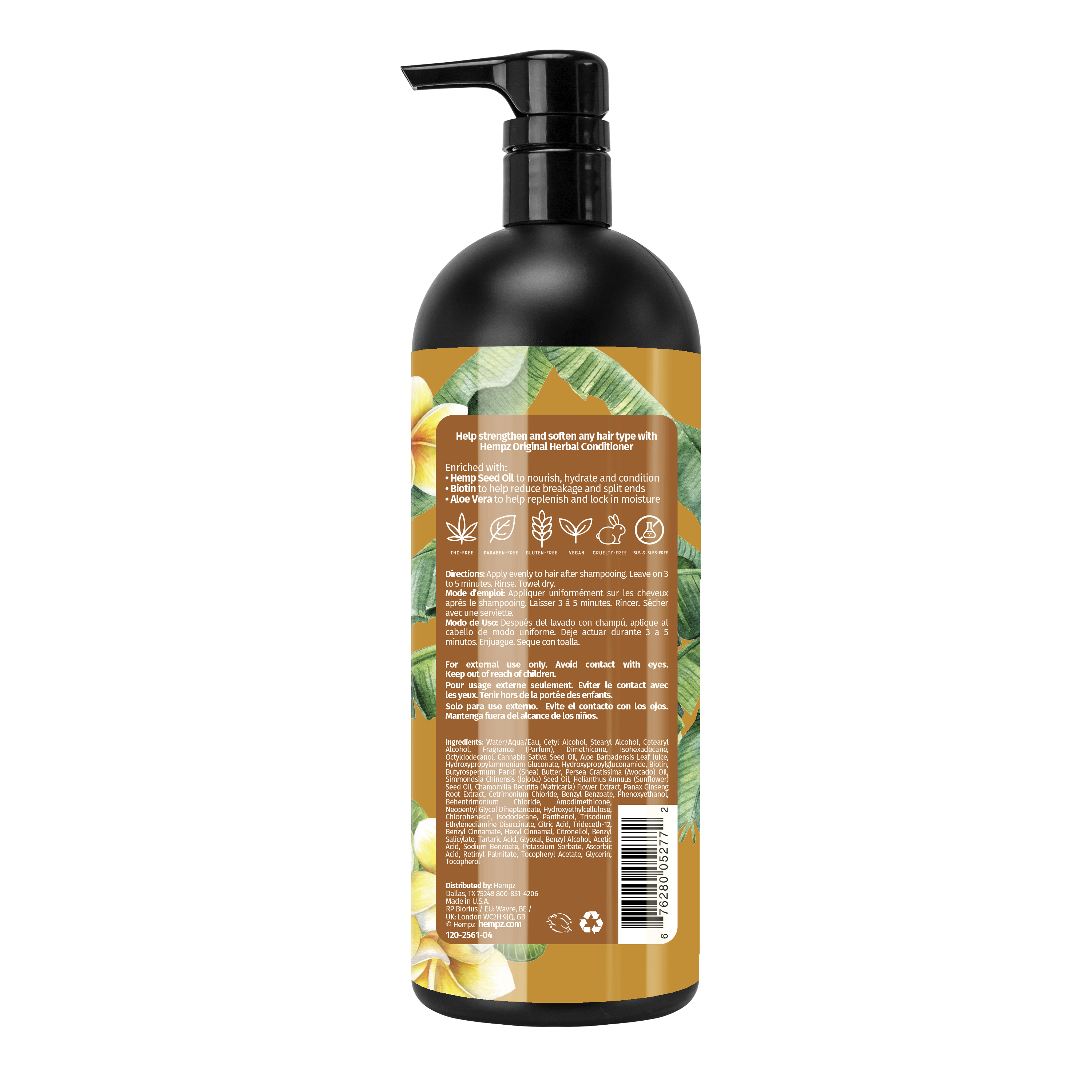 Hempz Original Floral Banana Herbal Conditioner - Creata Beauty - Professional Beauty Products