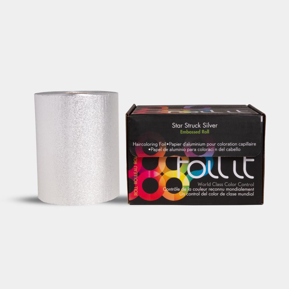 Framar Embossed Foil - Star Struck Silver (Medium) - Small Roll - Creata Beauty - Professional Beauty Products