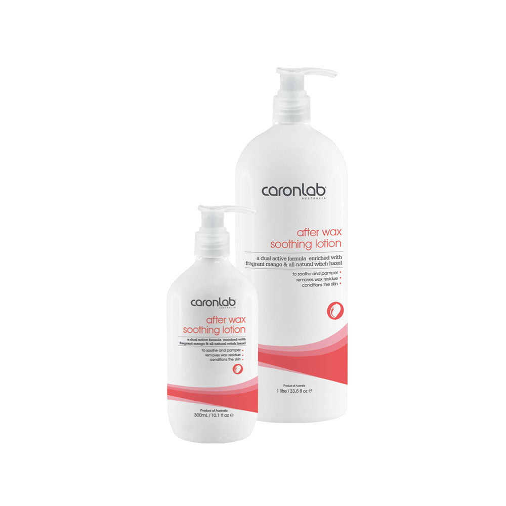 Caronlab - After Waxing Soothing Lotion Mango & Witch Hazel Pump Bottle - Creata Beauty - Professional Beauty Products