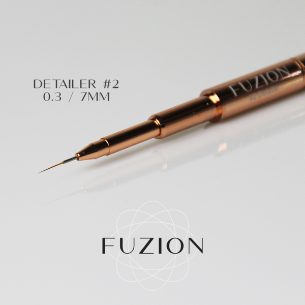 Fuzion Brush - Signature Nail Art Series Set - Creata Beauty - Professional Beauty Products