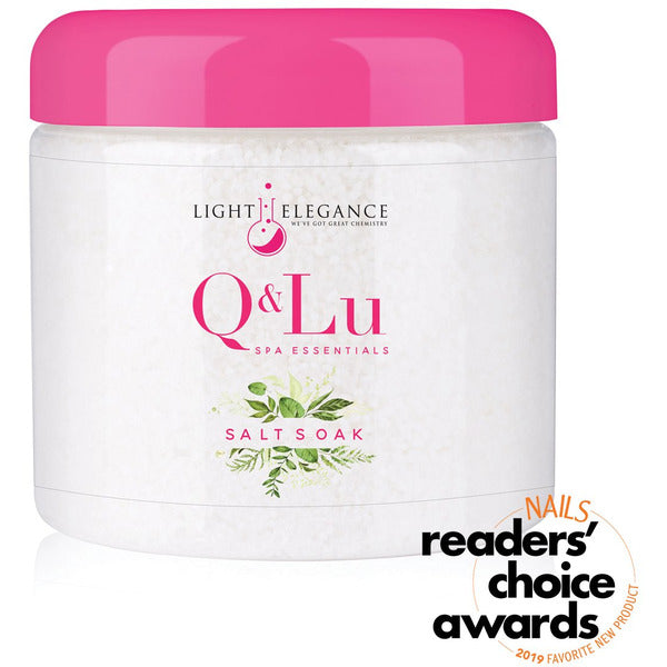 Light Elegance Q&LU - Salt Soak - Creata Beauty - Professional Beauty Products